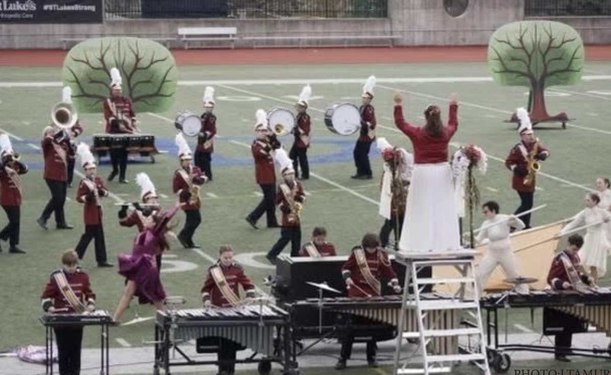 EL+marching+band+performing+at+the+J.+Birney+Crum+Stadium+in+PA+for+Nationals.
