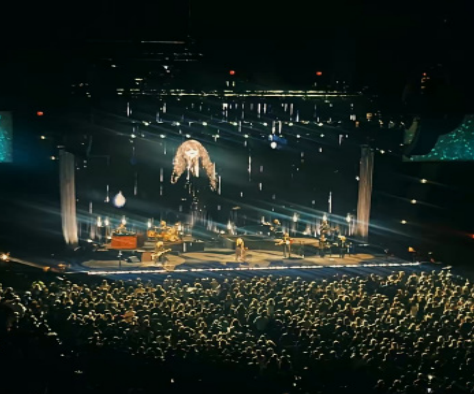 Stevie Nicks performing ‘Dreams’ at the XL Center in Hartford.
