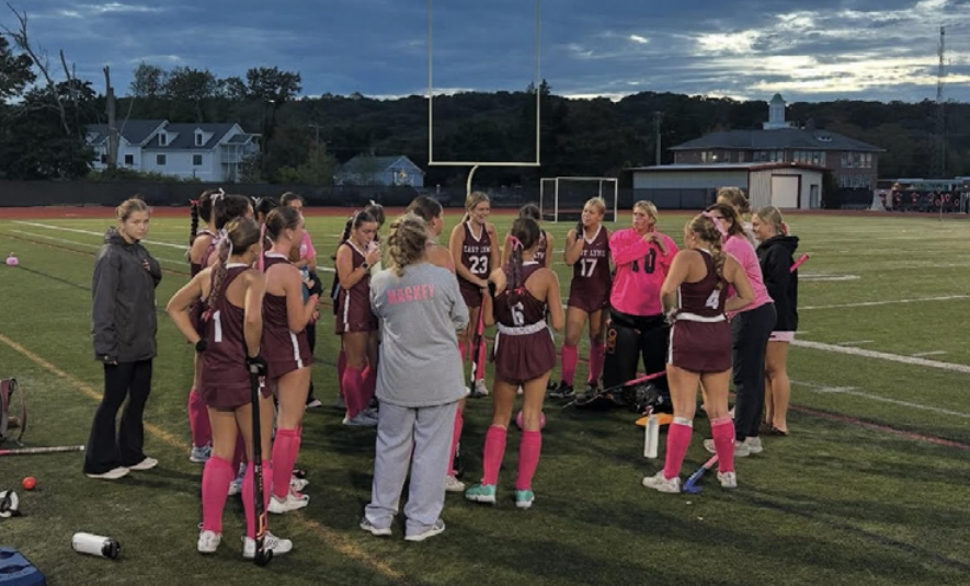 EL Wears Pink For Breast Cancer Awareness